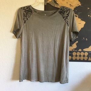 American Eagle Lace Top